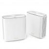 ASUS AX5400 Dual Band Mesh WiFi System 路由器, ZENWIFI XD6 (2-PK) /WHITE路由器
