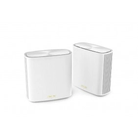 ASUS AX5400 Dual Band Mesh WiFi System 路由器, ZENWIFI XD6 (2-PK) /WHITE