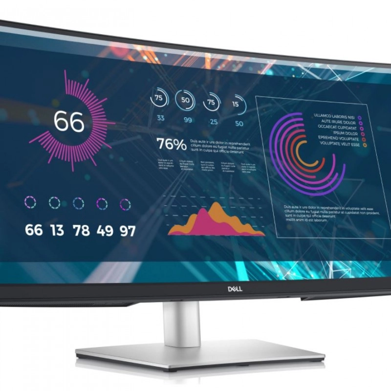 Dell 曲面 USB-C 顯示器, P3421W