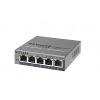 Netgear 5 Port Gigabit Plus Smart Managed Switch, GS105E