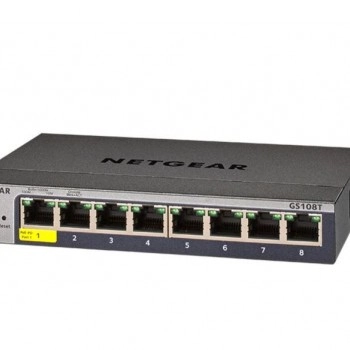 Netgear 8 Port Gigabit 智能管型交換器, GS108T-300