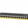 Netgear 16 Port Gigabit PoE+ 非管型交換器, GS116LP交換器