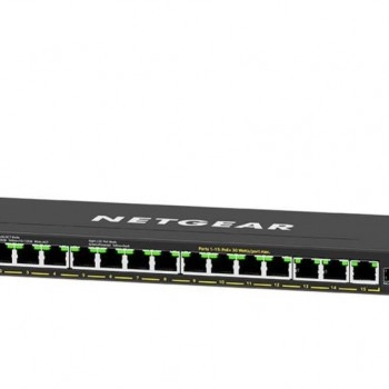 Netgear 16 Port Gigabit Plus PoE+ 非管型交換器, GS316EP