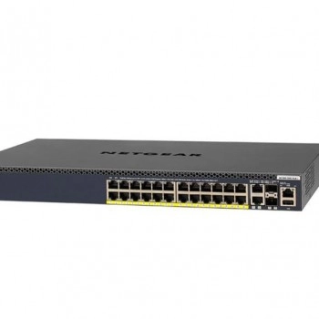Netgear 24 Port PoE+ 全網管交換器, GSM4328PB