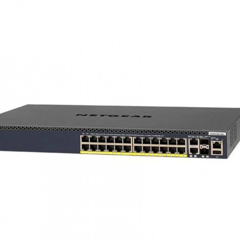Netgear 24 Port PoE+ 全網管交換器, GSM4328PB交換器