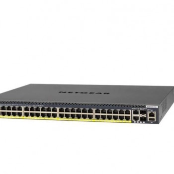 Netgear 48 Port PoE+ 全網管交換器, GSM4352PB