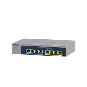 Netgear 8 Port Multi-Gigabit PoE+ 非管型交換器, MS108UP