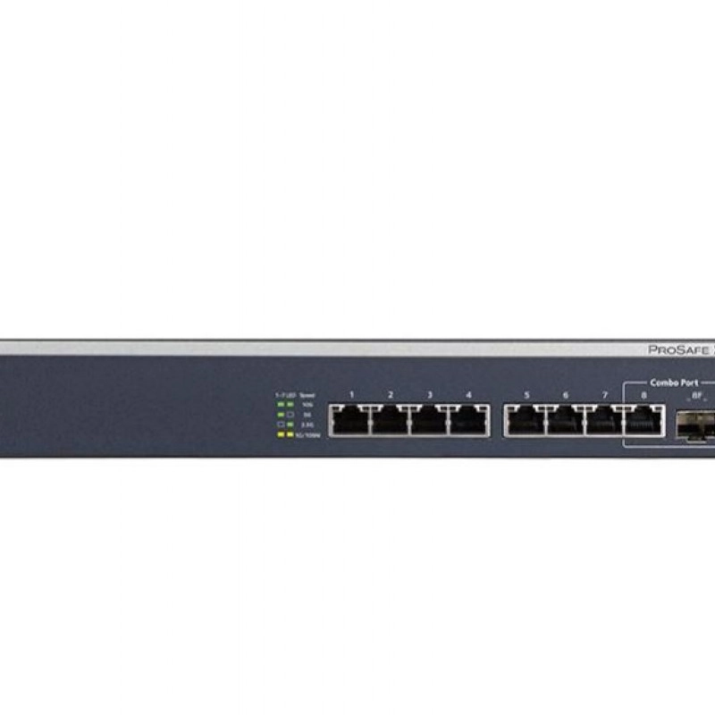 Netgear 8 Port 10G/Multi-Gigabit 非管型交換器, XS508M交換器