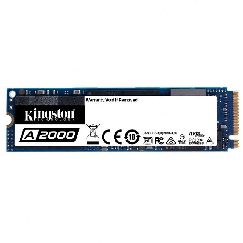 Kingston A2000 M.2 2280 PCIe M.2 NVMe SSD, SA2000M8/250G - K-S-SA2000M8/250G SSD ｜ 衍光HinKwong 香港