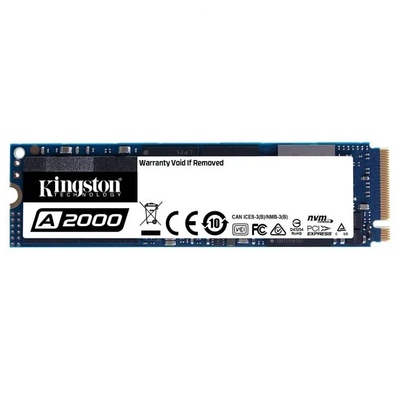 Kingston A2000 M.2 2280 PCIe M.2 NVMe SSD, SA2000M8/500G - K-S-SA2000M8/500G SSD ｜ 衍光HinKwong 香港