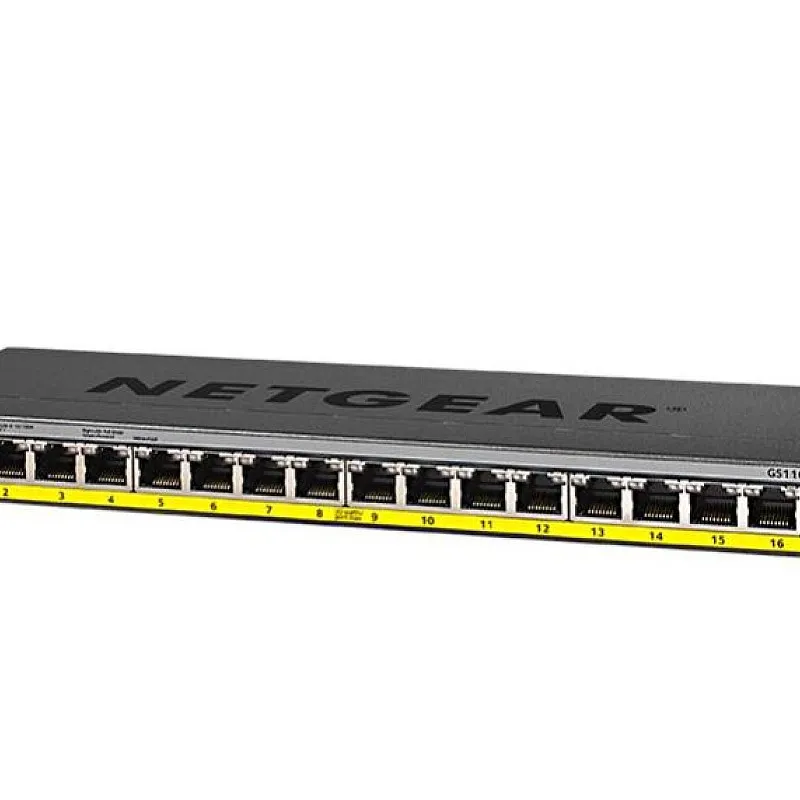 Netgear 16 Port Gigabit PoE+ 非管型交換器, GS116PP - GS116PP 交換器 ｜ 衍光HinKwong 香港