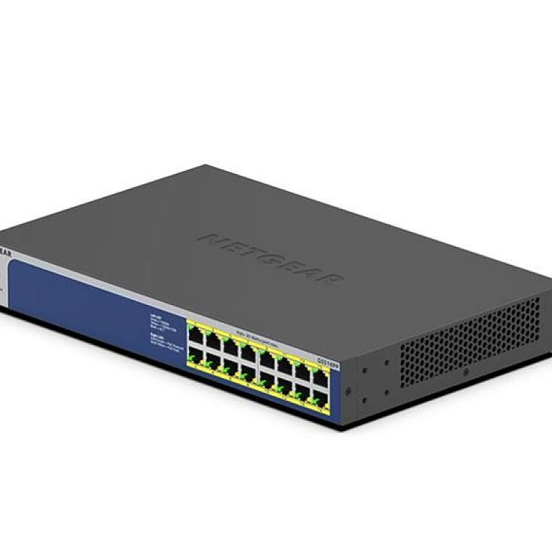 Netgear 16 Port Gigabit PoE+ Unmanaged Switch, GS516PP - GS516PP Switches ｜ 衍光HinKwong 香港