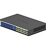 Netgear 16 Port Gigabit PoE+ Unmanaged Switch, GS516PP