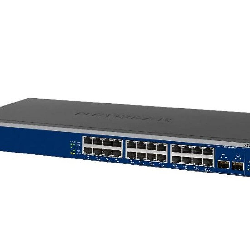 Netgear 24 Port 10-Gigabit/Multi-Gigabit Plus Unmanaged Switch, XS724EM - XS724EM Switches ｜ 衍光HinKwong 香港