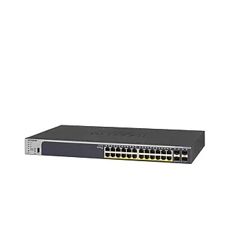 Netgear 24 Port Gigabit POE+ 智能管型交換器, GS728TPP