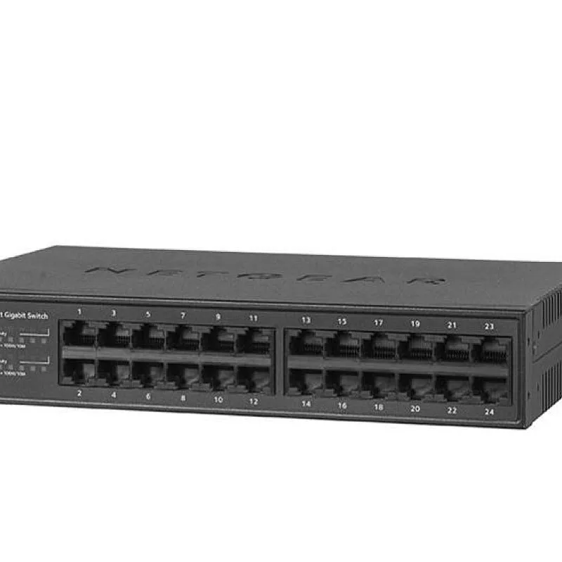 Netgear 24 port Gigabit 非管型交換器, GS324 - GS324 交換器 ｜ 衍光HinKwong 香港