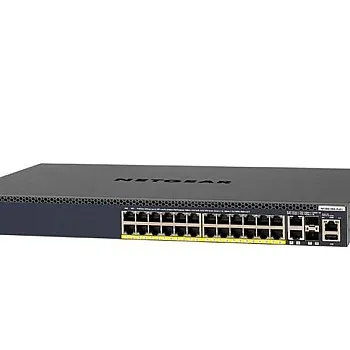 Netgear 24 Port PoE+ 全網管交換器, GSM4328PA