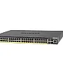 Netgear 48 Port PoE+ 全網管交換器, GSM4352PB