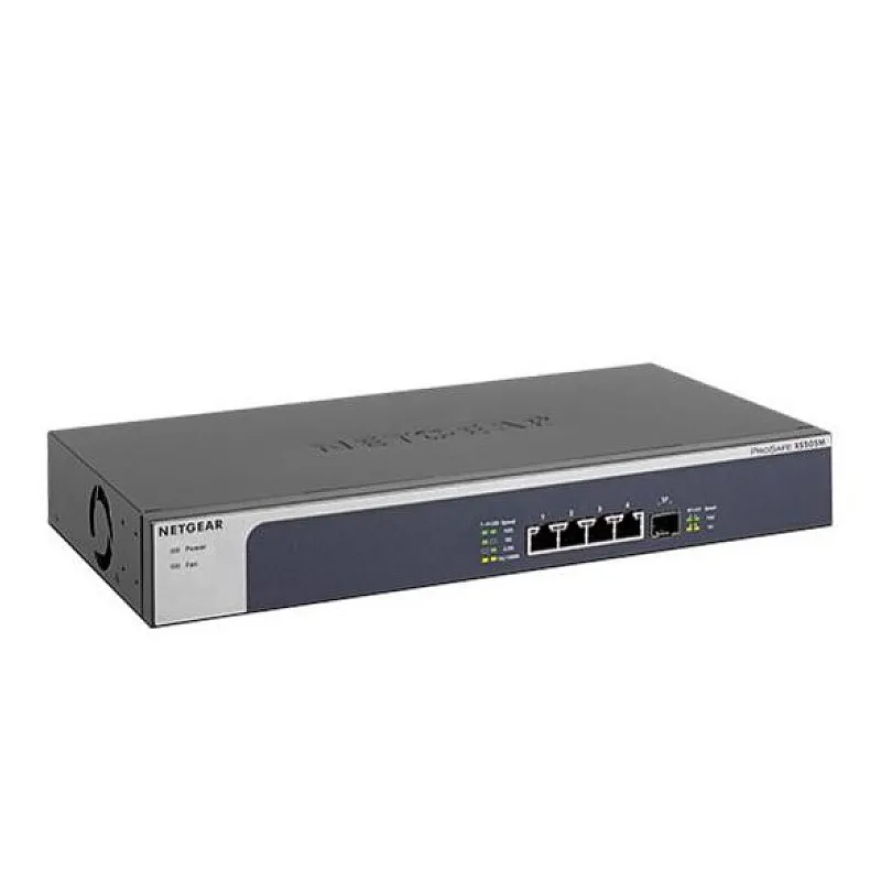 Netgear 5 Port 10G/Multi-Gigabit 非管型交換器, XS505M - XS505M 交換器 ｜ 衍光HinKwong 香港