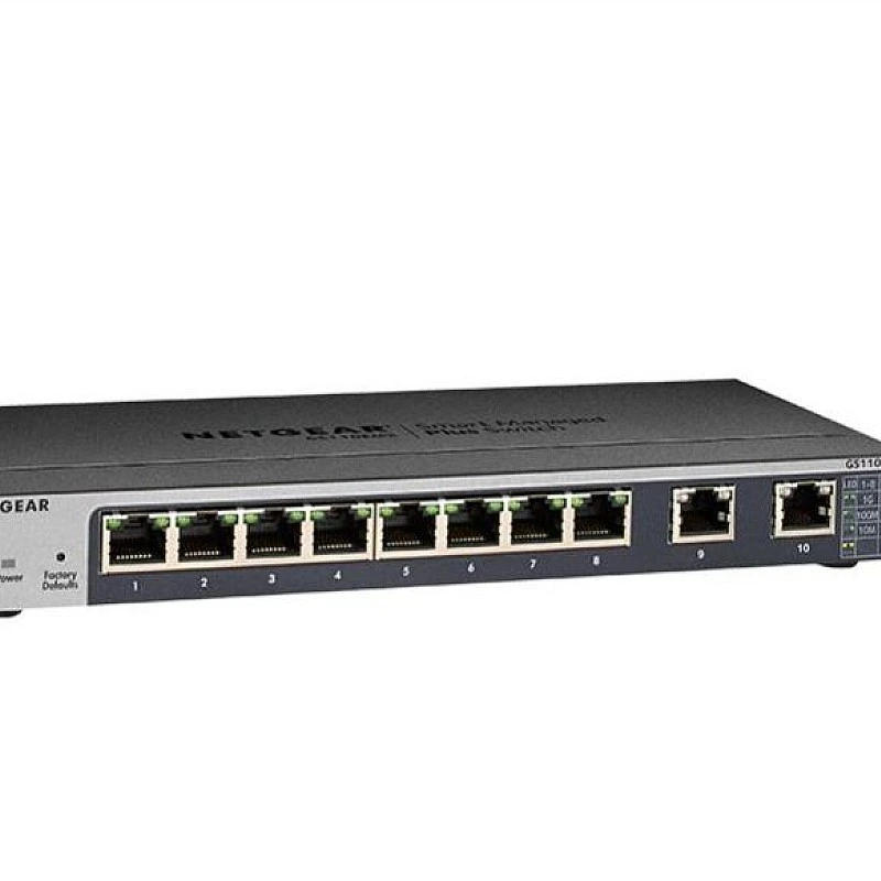 Netgear 8 Port Gigabit Plus managed switch, GS110EMX - GS110EMX Switches ｜ 衍光HinKwong 香港