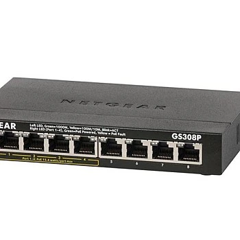 Netgear 8 Port Gigabit Unmanaged Switch, GS308P