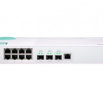 威聯通 QNAP 11 Ports 無網管型交換器, QSW-308-1C
