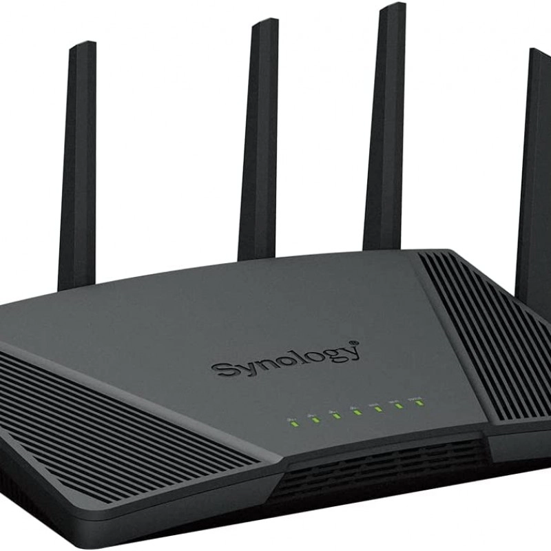 群暉 Synology Tri-band WiFi 6 2.5GbE 路由器, RT6600ax路由器