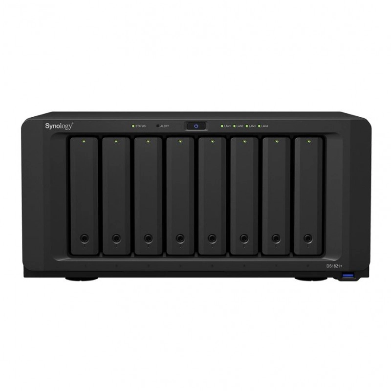 群暉 Synology DS1821+ NAS 網絡儲存裝置直立式 NAS