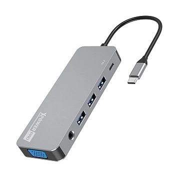 XPower PRO HU11 11 in 1 100W PD Hub, XPP-HU11-GY