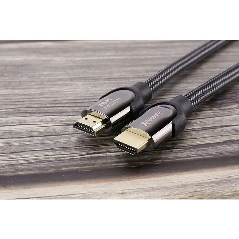 XPower HD10 10K HDMI 2.1鋅合金線, XP-HD10 - XP-HD10 線材 ｜ 衍光HinKwong 香港
