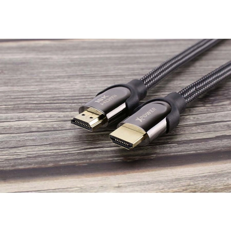 XPower HD10 10K HDMI 2.1鋅合金線, XP-HD10HDMI / Audio 線