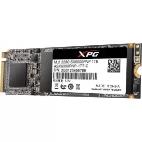 Adata XPG SX6000 Pro 1TB M.2 PCIe 固態硬碟, ASX6000PNP-1TT-C