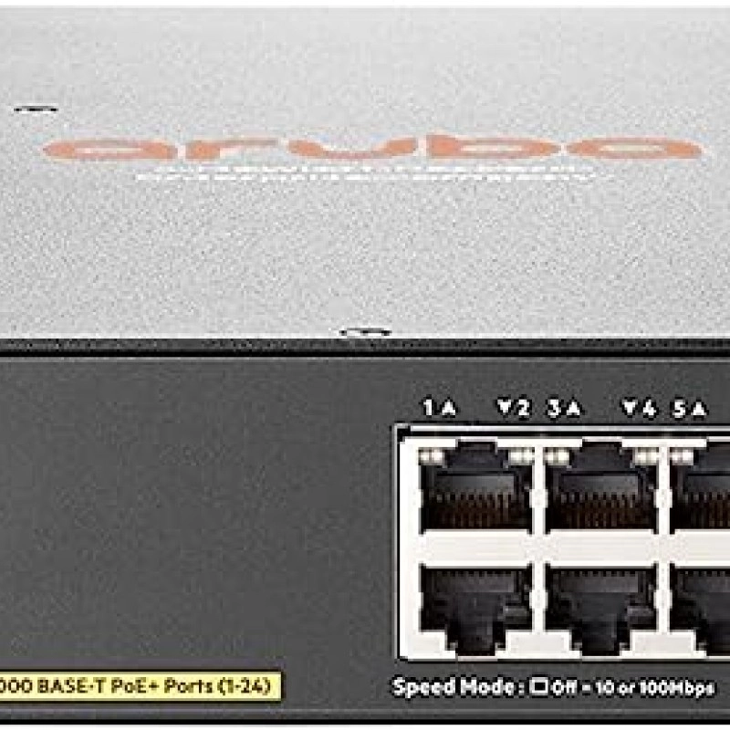 Aruba 2930F 24G PoE+ 4SFP+ 交換器, JL255A交換器