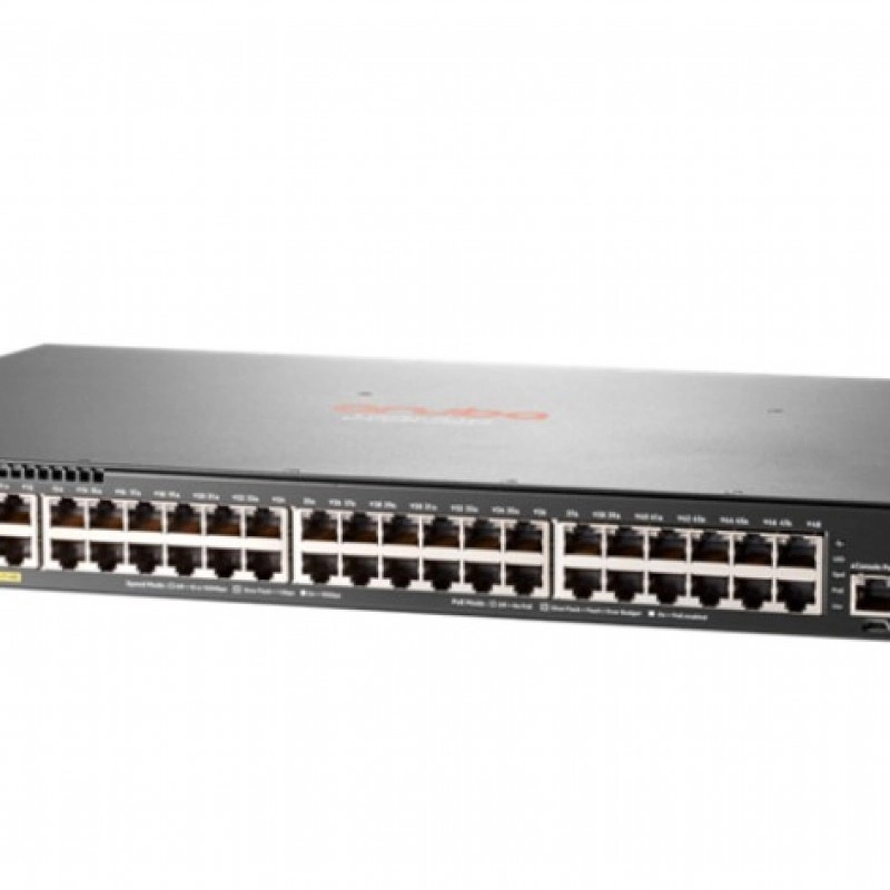 Aruba 2930F 48G PoE+ 4SFP 交換器, JL262A交換器