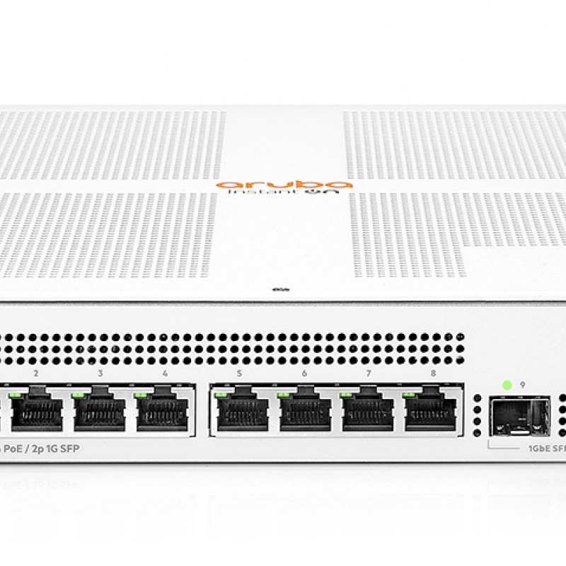 Aruba Instant On 1930 8G Class4 PoE 2SFP 124W 交換器, JL681A交換器