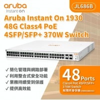Aruba IOn 1930 48G 4SFP+ 370W 交換器, JL686B
