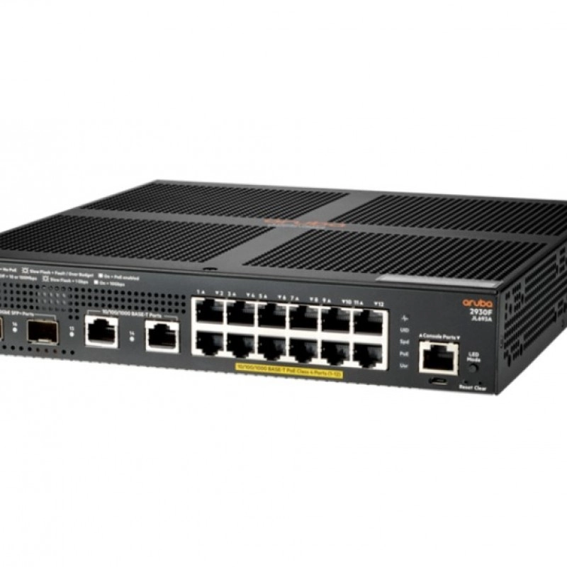 Aruba 2930F 12G PoE+ 交換器, JL693A交換器
