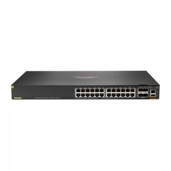 Aruba 6200F 24G Class4 PoE 4SFP+ 370W Switch, JL725A