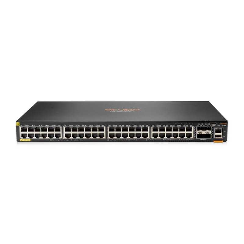 Aruba 6200F 48G Class4 PoE 4SFP+ 370W 交換器, JL727A交換器