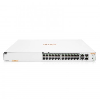 Aruba Instant On 1960 24G 20p Class4 4p Class6 PoE 2XGT 2SFP+ 370W 交換器, JL807A