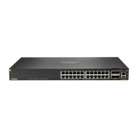 Aruba 6200F 24G Class4 PoE 4SFP+ 370W Switch, JL725A
