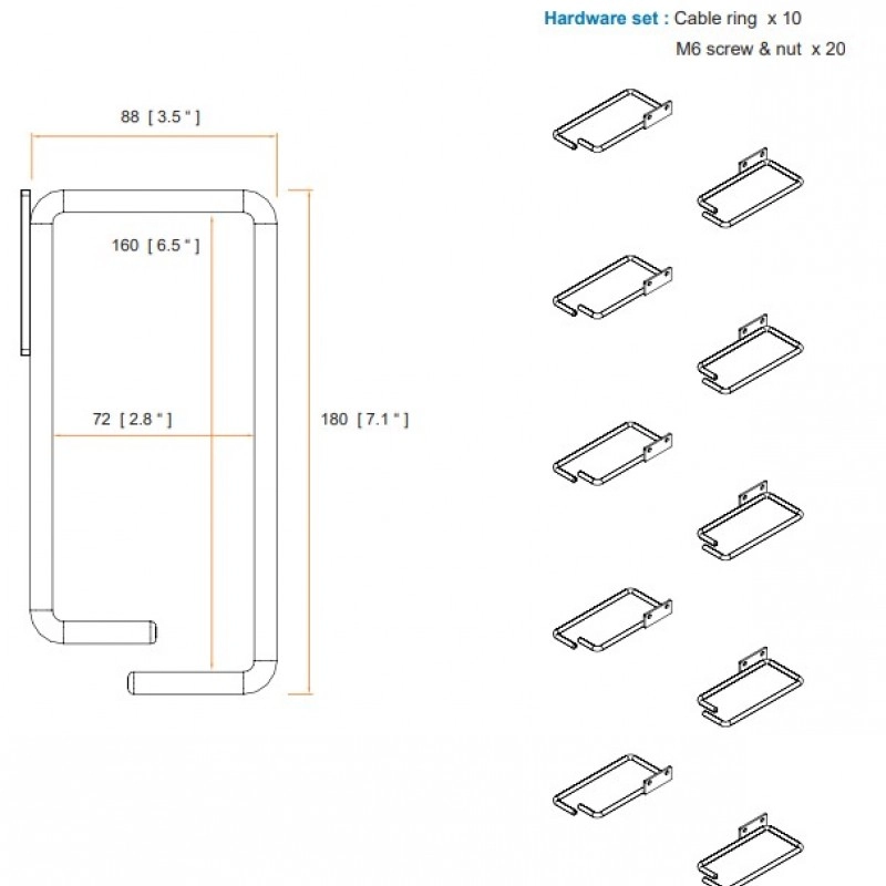 Austin Hughes 前置配線環, CMR-180P