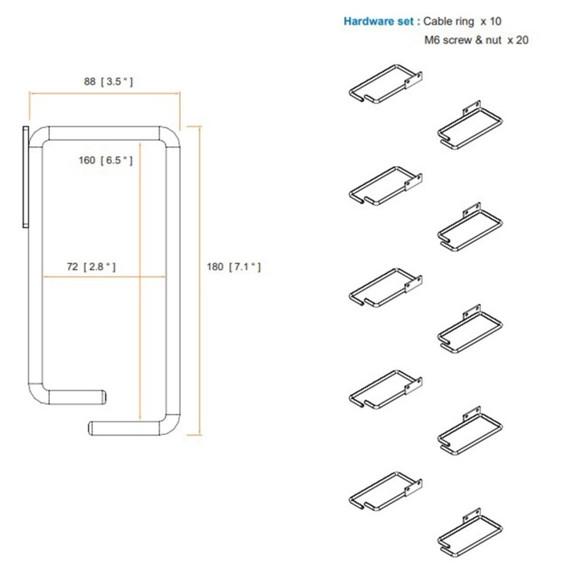 Austin Hughes Cabling ring, CMR-180P