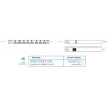 Austin Hughes 機櫃專用拖板, 8 Outlet, H8UK90-10A/F_C14/3B-1機櫃專用拖板