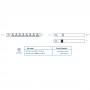 Austin Hughes 機櫃專用拖板, 8 Outlet, H8UK90-10A/F_C14/3B-1