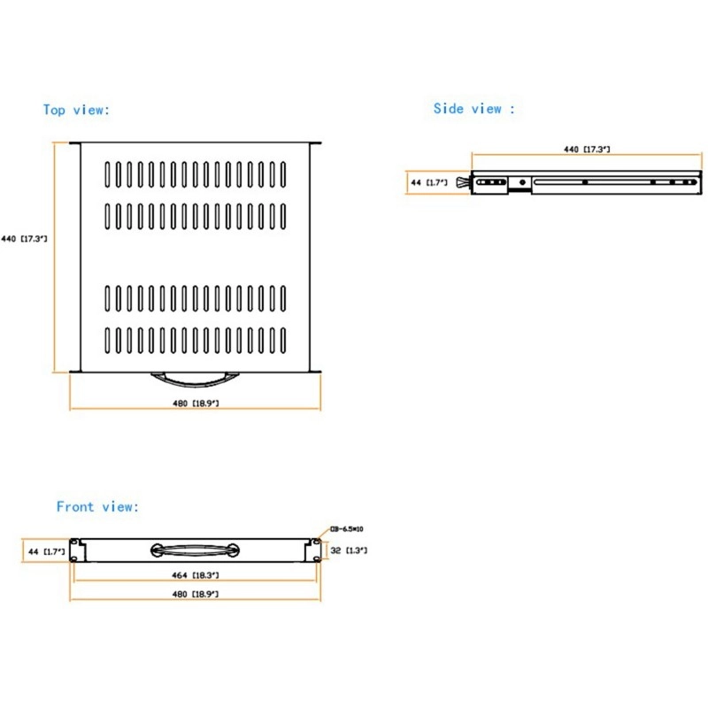 Austin Hughes 滑軌層板, TS44