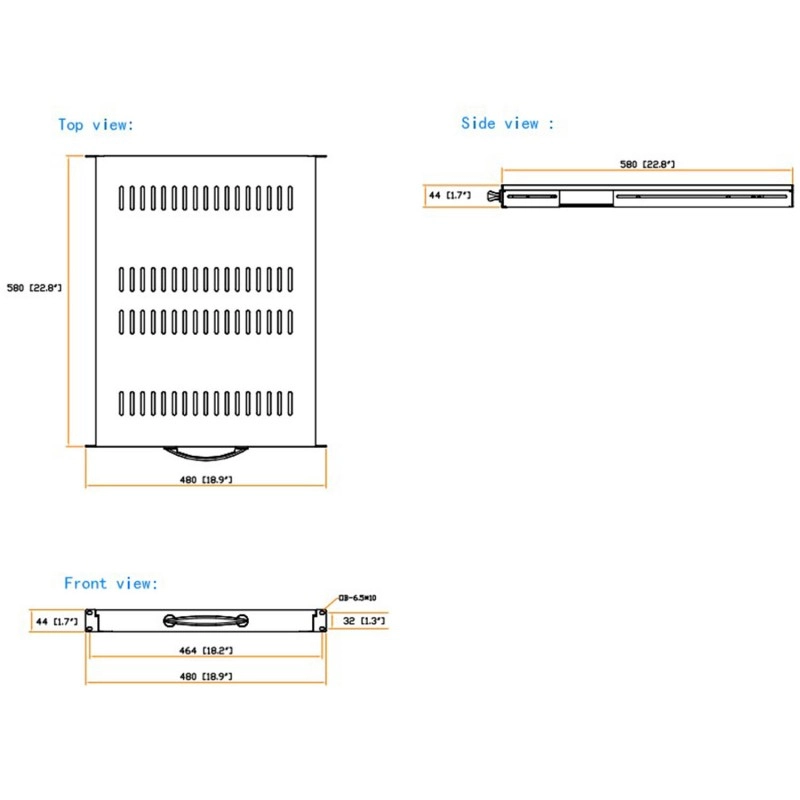 Austin Hughes Sliding Shelf, TS58