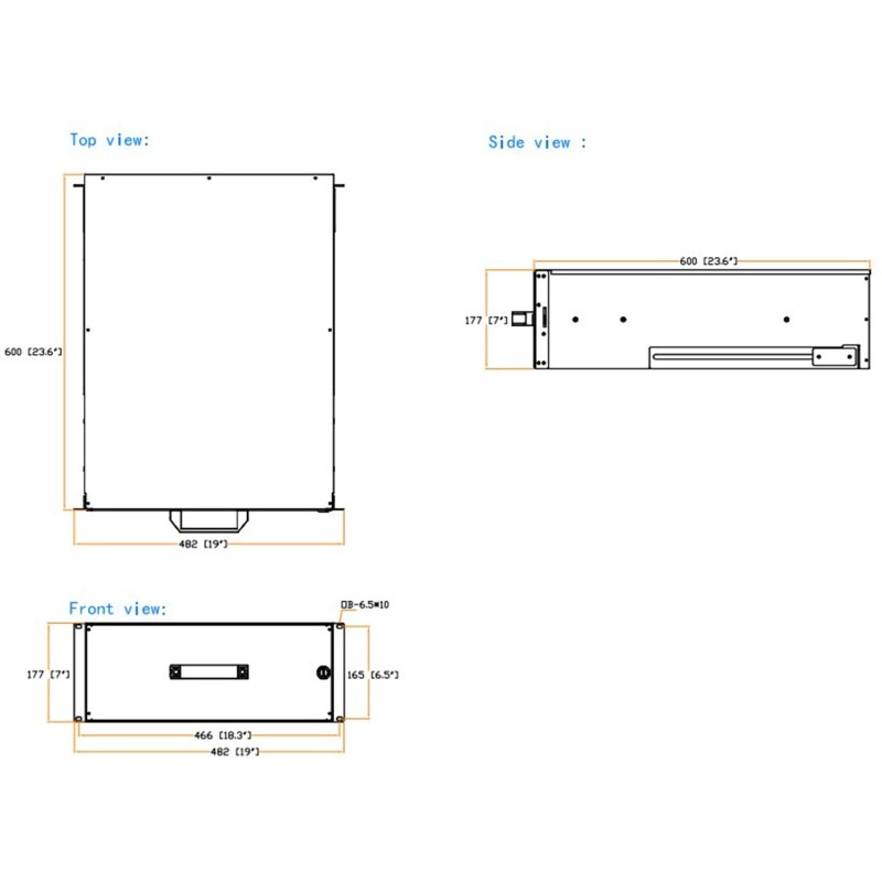 Austin Hughes 4U 有鎖櫃筒, TSD-4U