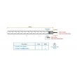 Austin Hughes InfraPower PDU, 12 Outlet, V12UK45-13A_BS/3B-1
