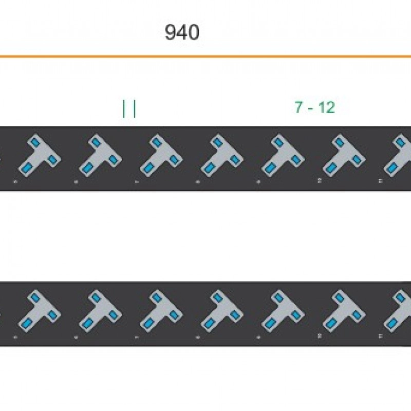 Austin Hughes 機櫃專用拖板, V12UK45-16A_C20/3B-1機櫃專用拖板